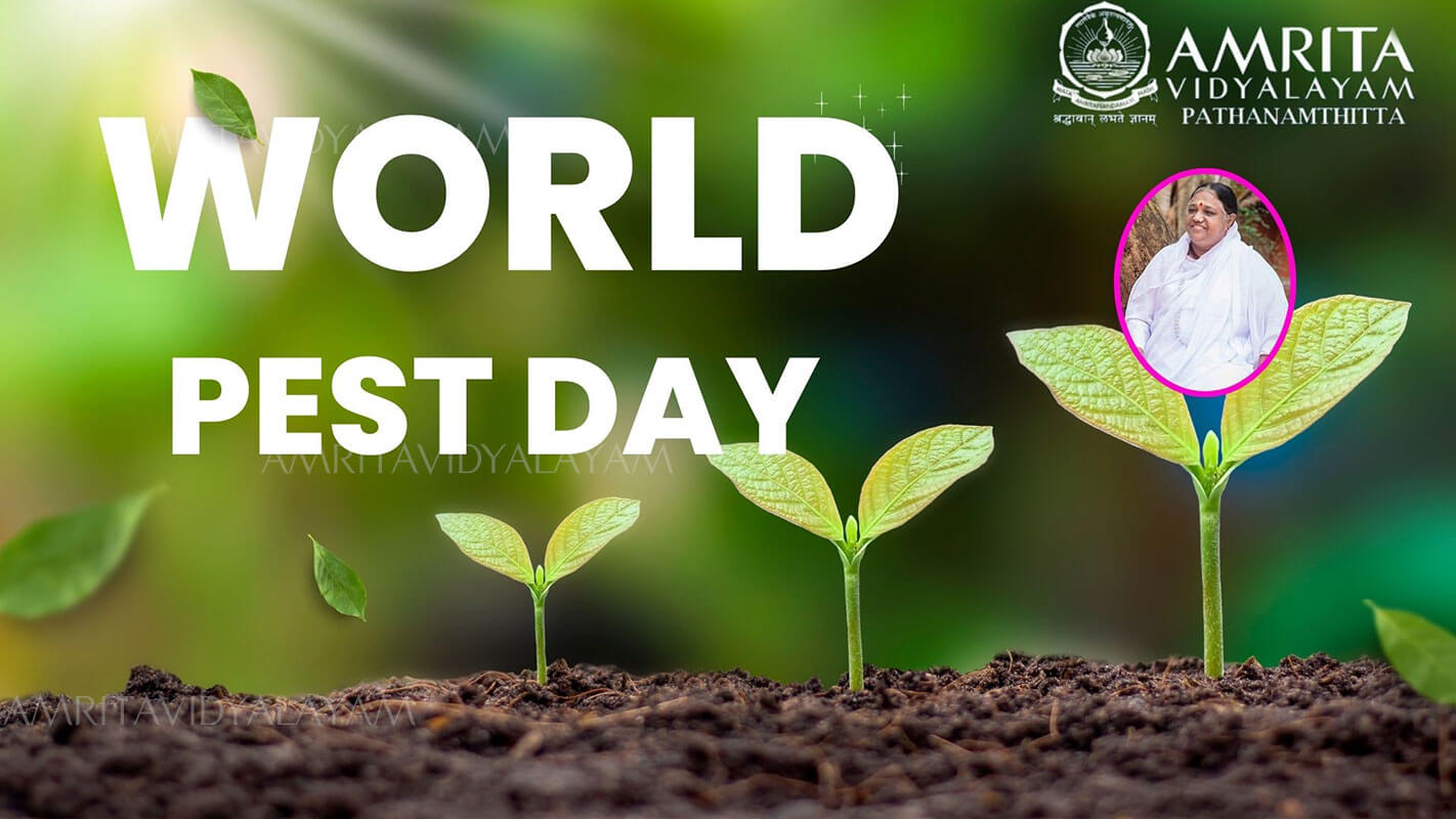 WORLD PEST DAY 2024 Amrita Vidyalayam Pathanamthitta